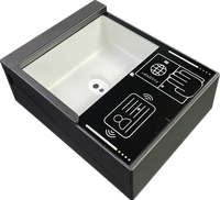 Lecteur-scanner de passeport USB Gigabit Ethernet ultra-mince MHY sans PC, capteur CMOS IA intégré, déclenchement automatique, 13MP/800DPI, sécurisé