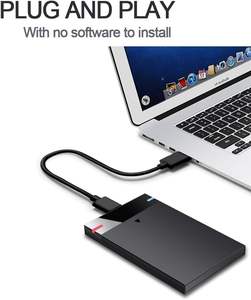 Carcasa Externa para Disco Duro, Sin Herramientas, Tipo-C, 2.5 Pulgadas, Compatible con SATA/SSD, 5Gbps, 4TB, Almacenamiento Portátil para Computadora - Product Image 4