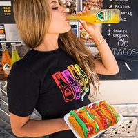 Cadeau personnalisé au design unique pour femmes Chaussettes colorées et mignonnes Chaussettes fantaisie Lady Food Fashion Chaussettes pour hommes Elite