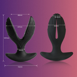 Juguetes anales de choque eléctrico, masajeador de próstata, consolador con enchufe Anal, vibrador inalámbrico remoto, tapón Anal, juguete sexual - Product Image 4