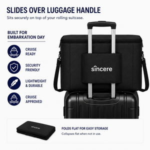 Bolsa Porta Bebidas Personalizada para Cruceros con Funda para Equipaje para 2 Paquetes de 12 Latas - Product Image 6