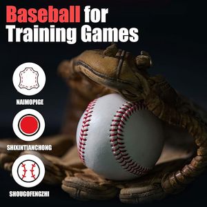 Palle da Baseball Rarapop Durevoli per Mancinici, Rivestite in Pelle, Misura Ufficiale 9 Pollici, in PVC, per Allenamento, Campionati, Lancio e Battuta - Product Image 4
