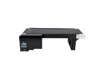 Konveyor Sabuk Karet Rangka Baja Tahan Karat Mini dengan Printer Inkjet Kode Tanggal Kecepatan 0-30M/menit untuk Penggunaan Industri Pengemasan