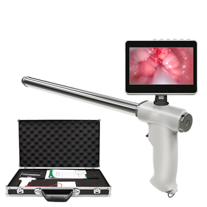 INian Yinglian Équipement vétérinaire : Pistolet d'insémination artificielle numérique portable pour bovins avec diagnostic et injection - Product Image 1