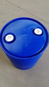 화학 더블 레이어 배럴 플라스틱 100 리터 HDPE 100 리터 플라스틱 배럴 2 홀 - Product Image 3