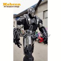 Nouvelle Arrivée Ensemble de Performance Portable pour Adulte, Costume de Cosplay Robot Mecha Capitaine de Combat de Haute Qualité