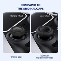 Capuchons de remplacement pour manettes PS5/PS4, 10/50 pièces, couvre-poignée pour joystick, pièces de réparation pour accessoires de jeu PlayStation 5