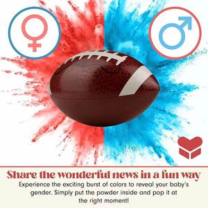 Vente en gros Accessoires de fête de football Révélation de sexe Poudre de football révélation de sexe de football - Product Image 6