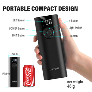 Inflador de Aire Inalámbrico <span class=keywords><strong>CYCPLUS</strong></span> A8 con Detección Digital de Presión de Neumáticos, Bomba de Aire Automática para Automóvil, Motocicleta, Bicicleta, Balón de Fútbol - Product Image 2