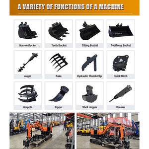 ราคาโรงงาน รถขุดขนาดเล็ก Kubota 1 ตัน รถขุดตีนตะขาบขนาดเล็ก พร้อม EPA <span class=keywords><strong>CE</strong></span> EURO 5 - Product Image 6