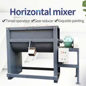 Mélangeur à ruban à double hélice 200 300 480 500 1000 5000Kg/Mélangeur horizontal industriel Mélangeur de poudre sèche - Product Image 4