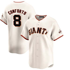 San Francisco Jersey Baseball Pria kustom terbatas kemeja seragam bordir jahit krem dengan pilihan ukuran Plus 2025 - Product Image 4