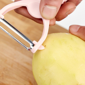 Éplucheur multifonction à double tête, éplucheur de fruits et légumes épaissi pour la maison, râpe de cuisine, pour fruits et légumes - Product Image 4
