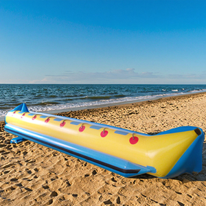 Venta al por Mayor de Fábrica, U-Rides Summer Ocean Rider, Bote Inflable Remolcable Tipo <span class=keywords><strong>Banana</strong></span>, Capacidad para 500 kg, para 8 Pasajeros, con Certificación CE - Product Image 1