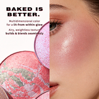 Palette compacte de fard à joues, contour et illuminateur, vegan, sans cruauté, avec logo personnalisé, marque privée, maquillage naturel pour le visage