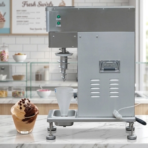 Nuovo Mixer Professionale in Acciaio Inox per Caffè, Zucchero, Crema, Latte in Polvere, Frutta Secca, Miscelatore per Gelato e Pre-Mix - Product Image 1