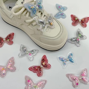 Decorazioni Creative per <span class=keywords><strong>scarpe</strong></span> fatte da te Design in plastica resistente <span class=keywords><strong>con</strong></span> paillettes Decorative perline fabbrica all'ingrosso fonte di TPU - Product Image 6
