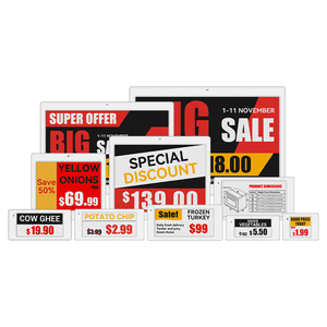 Hipoink Nhà Máy 1.54 Inch Bốn Màu Kỹ Thuật Số Giá Thẻ Cho Các Cửa Hàng - Product Image 3