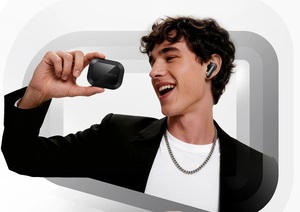 หูฟังไร้สาย Realme Buds Air 8 Pro แบบ In-Ear TWS พร้อมระบบตัดเสียงรบกวน ANC ไฟ LED แสดงสถานะแบตเตอรี่ เล่นได้นาน 50 ชั่วโมง - Product Image 5