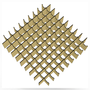 Có Thể Gập Lại Lưu Trữ Chia Ngăn Trung Quốc Giấy In Ấn Logo Tái Chế Tùy Chỉnh Phần Divider Sóng Hộp Các Tông - Product Image 4