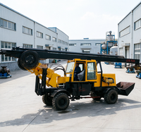 Foreuse rotative puissante de 1500 mm avec moteur de qualité supérieure pour opérations de forage dans des terrains difficiles, portée de 30 m