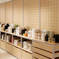 Vitrine de présentation en profilé aluminium pour showroom, présentoir de mode pour le commerce de détail, tailles personnalisées