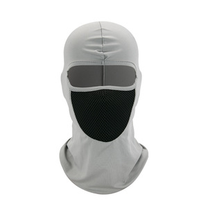 <span class=keywords><strong>Cagoule</strong></span> de <span class=keywords><strong>moto</strong></span> respirante en maille unie, coupe-vent, protection solaire, masque facial extérieur - Product Image 3