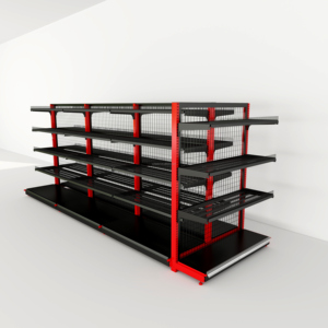 라이트 듀티 슈퍼마켓 선반 상품 상점 창고 보관 디스플레이 랙 신발 보관 랙 자동차 지붕 선반 유닛 - Product Image 1