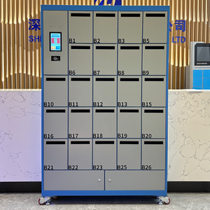 इलेक्ट्रॉनिक लॉक मल्टी-डोर क्लस्टर डिजाइन के साथ कस्टम स्टील अपार्टमेंट मेलबॉक्स - Product Image 1