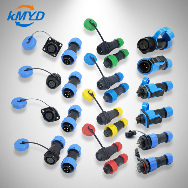 IP68 Waterproof Connector SP13 SP17 SP21 SP29 SD13 SD16 SD20 LD13 LD16 LD20 2-26 Pin Industrial Electrical Circular Connector