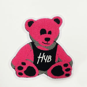 Mode sacs personnalisés chapeaux perle 3M auto-adhésif imprimé paillettes d'or ortha evra chenille fer sur Patch de broderie - Product Image 1