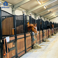 Panneaux de box pour chevaux industriels de luxe permanents JHorse Professional Equine