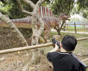 Parque Jurásico tamaño de la vida de tiro Animatronic dinosaurio modelo juegos de pistola - Product Image 2