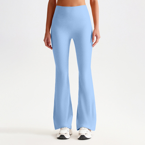 ACK8001-1 Vêtements de sport classiques pour la gym et le fitness, séchage rapide, respirants, confortables, décontractés, pour activités de plein air et <span class=keywords><strong>yoga</strong></span>, avec bande élastique et coupe évasée - Product Image 2