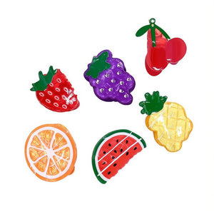 Pinza para el pelo Angelina Fruit Claw de 9 cm para mujeres y niñas, diseño colorido - Product Image 1