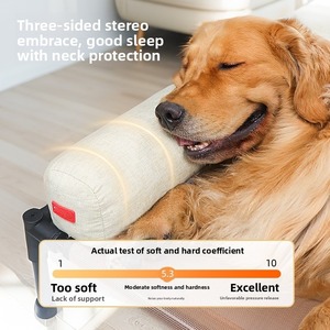 Cama para Perros y Gatos en Oferta, Cama de Camping para Todas las Estaciones, Cama Elevada para Mascotas, de Polialgodón, Desmontable y Lavable - Product Image 2