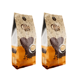 Grado profesional Cerradura <span class=keywords><strong>de</strong></span> doble cremallera Granos <span class=keywords><strong>de</strong></span> café especiales Embalaje personalizado Mylar Diseño personalizado 1,5 kg Bolsa <span class=keywords><strong>de</strong></span> pie - Product Image 6