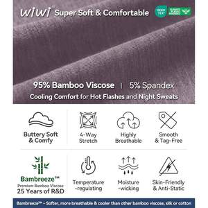 Camiseta de Manga Larga para Hombre, Cuello Redondo, Viscosa de Bambú, Ropa de Dormir, Tallas S-XXL, Venta al Por Mayor - Product Image 6