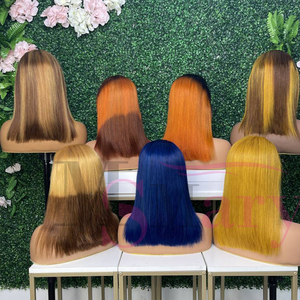 Peluca de encaje frontal HD transparente 360 con cabello Remy vietnamita liso, densidad del 180%, encaje completo con cabello de bebé, venta al por mayor - Product Image 3