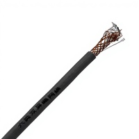 Cable de Comunicación RS485, 3x3x1.5, Par Trenzado, Blindado, Cobre, PVC, 23AWG, Cable Coaxial para Control Industrial y Señales
