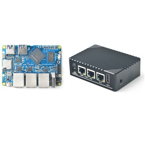 <span class=keywords><strong>Nanopi</strong></span> <span class=keywords><strong>R5S</strong></span> Router RK3568 บอร์ดพัฒนา OpenWRT A55 พอร์ตเครือข่าย 2.5G Gigabit มินิเราเตอร์ - Product Image 1
