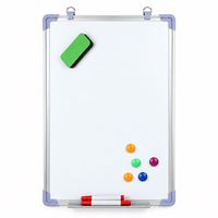 Tableau blanc magnétique mural effaçable à sec, personnalisable en usine, pour bureau et salle de classe