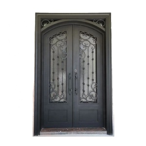 Puertas de acero inoxidable estilo nudo chino para exterior. Rotura de rotura de puente térmico de - Product Image 4