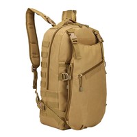 Sac multifonctionnel 2 en 1, tactique, cyclisme, randonnée, imperméable, résistant à l'usure, sac à dos tactique Molle 45l