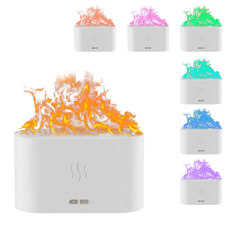 Blanc - Lumière sept couleurs