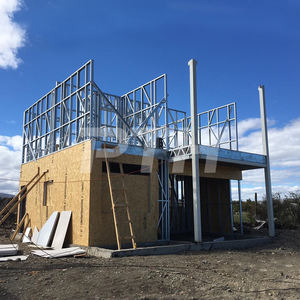 <span class=keywords><strong>Casa</strong></span> Prefabricada de Acero Ligero de 2 Dormitorios, con Techo para Auto, Ecológica, Resistente a la Corrosión, Impermeable y con Energía Solar, Marca PTH - Product Image 2