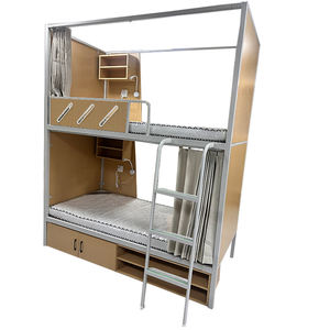 Прочная двухъярусная кровать с металлическим каркасом - Product Image 3