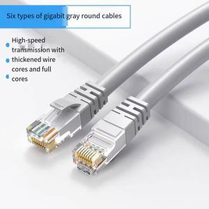 Cable de comunicación económico de Instalación rápida <span class=keywords><strong>CAT5</strong></span> CAT5e 1M <span class=keywords><strong>UTP</strong></span> CCA RJ45 Conductor Gabinete Equipo Línea de conexión corta - Product Image 2