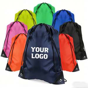 Mochilas Impermeables con Cordón, de Poliéster 210D, Bolsas Deportivas con Cordón, Bolsa de Poliéster con Cordón y Logotipo Personalizado - Product Image 1
