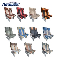 Siège de bus de luxe Aero pour mini-bus et bus standard - Matériel en tissu - Design de style montagnes russes - Angle réglable - Imperméable et sécurisé